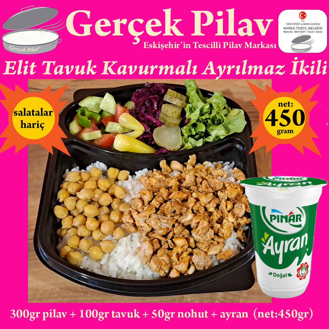 Elit Tavuk Kavurmalı Nohutlu Menü