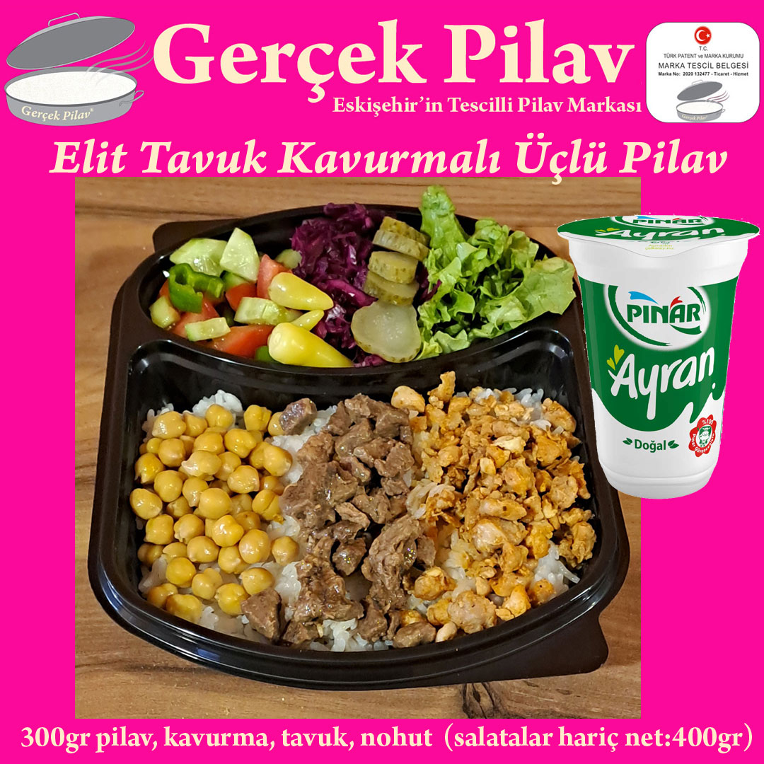 Elit Tavuk Kavurmalı Üçlü