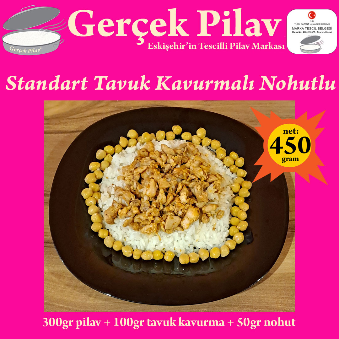 Standart Tavuk Kavurmalı Nohutlu