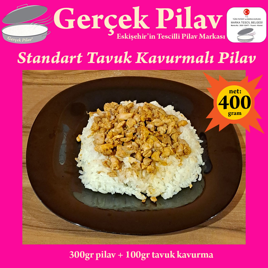 Standart Tavuk Kavurmalı Pilav
