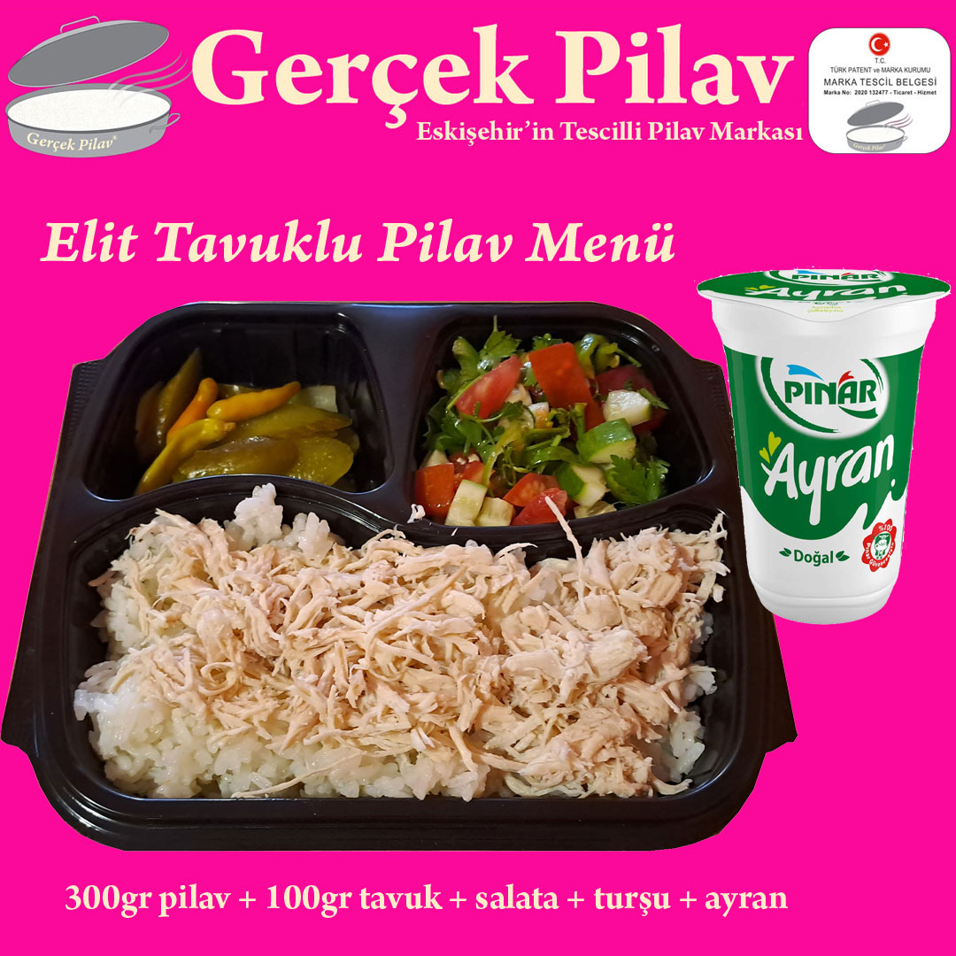 Elit Tavuklu Pilav Menü