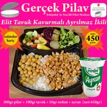 Elit Tavuk Kavurmalı Nohutlu Menü