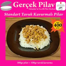 Standart Tavuk Kavurmalı Pilav