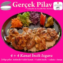 4+4 Kanat İncik Izgara