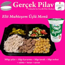 Elit Muhteşem Üçlü Menü